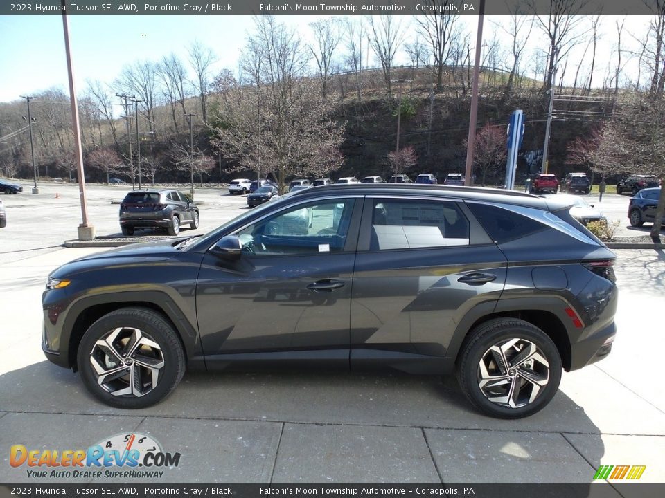 2023 Hyundai Tucson SEL AWD Portofino Gray / Black Photo #6