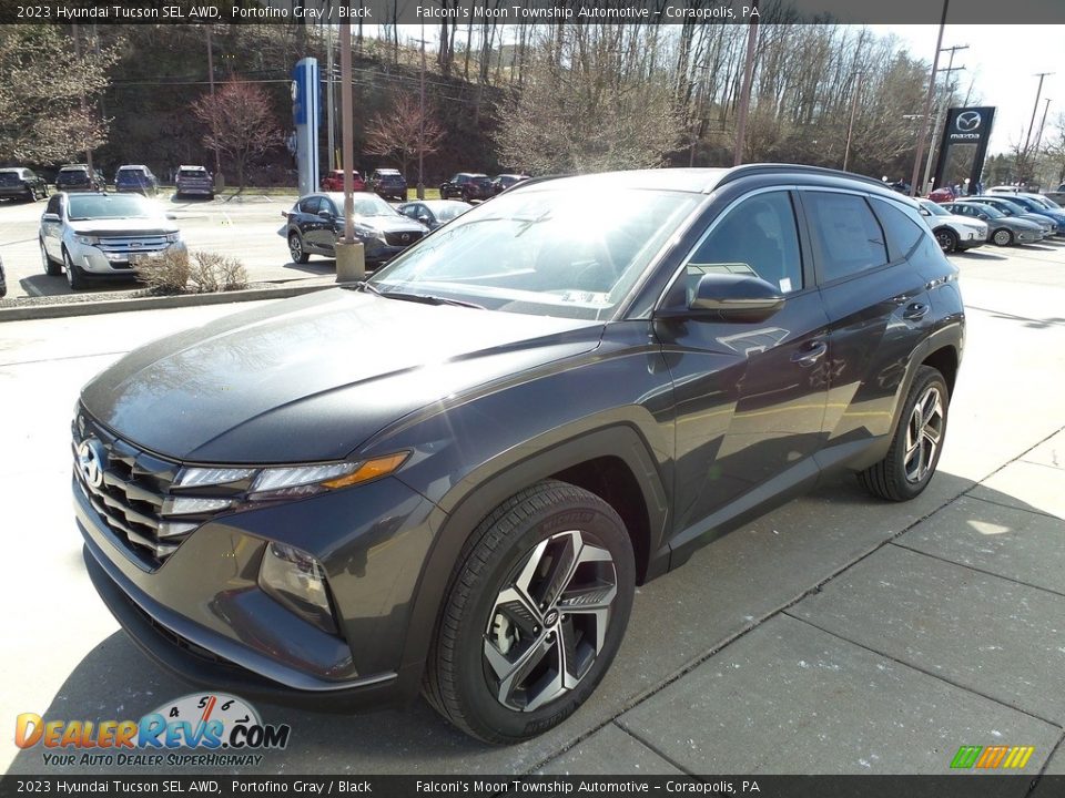 2023 Hyundai Tucson SEL AWD Portofino Gray / Black Photo #7