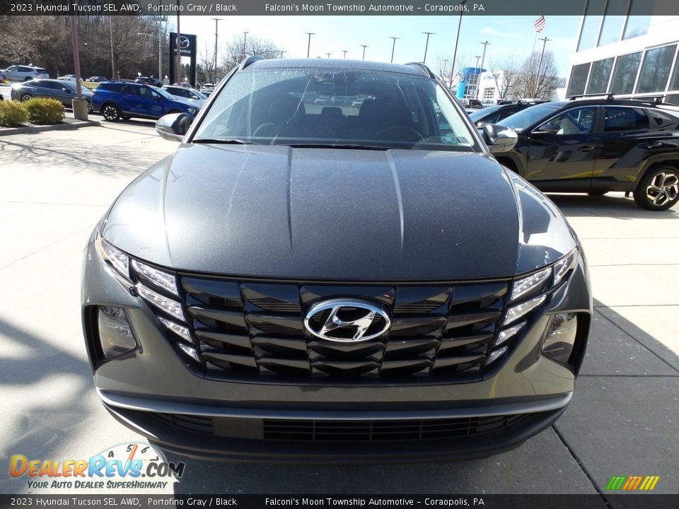 2023 Hyundai Tucson SEL AWD Portofino Gray / Black Photo #8