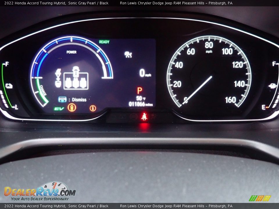 2022 Honda Accord Touring Hybrid Gauges Photo #20