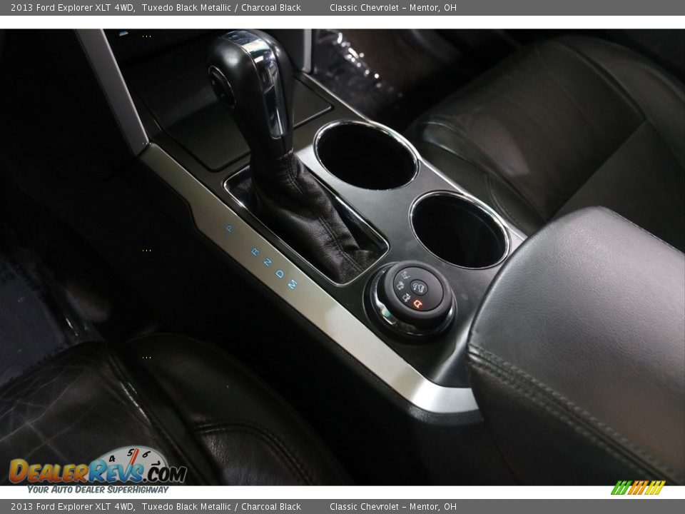 2013 Ford Explorer XLT 4WD Tuxedo Black Metallic / Charcoal Black Photo #14