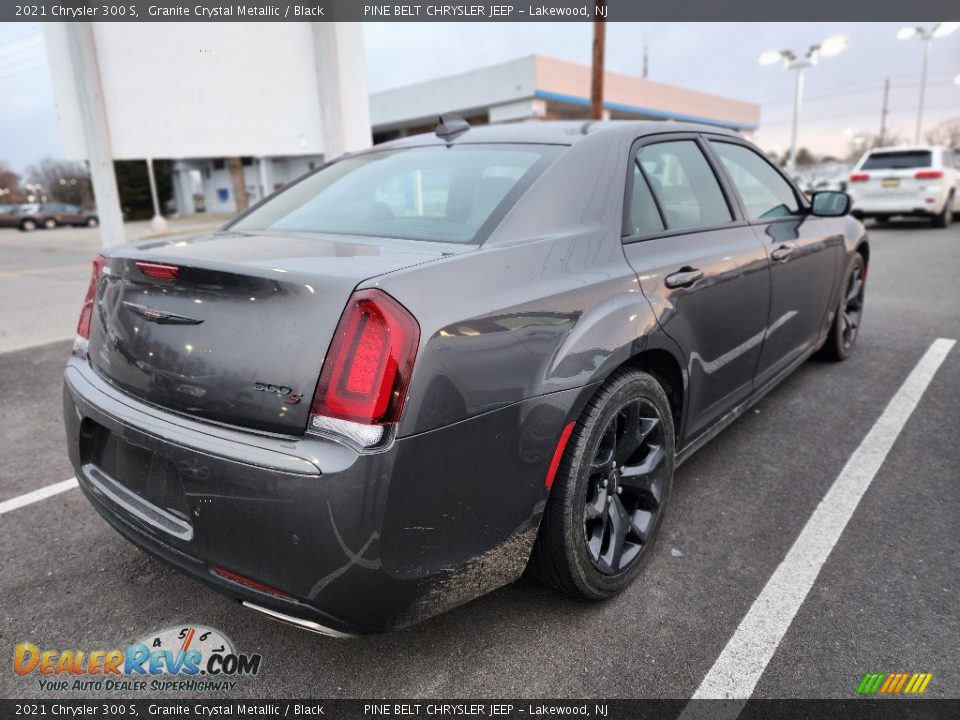 2021 Chrysler 300 S Granite Crystal Metallic / Black Photo #4