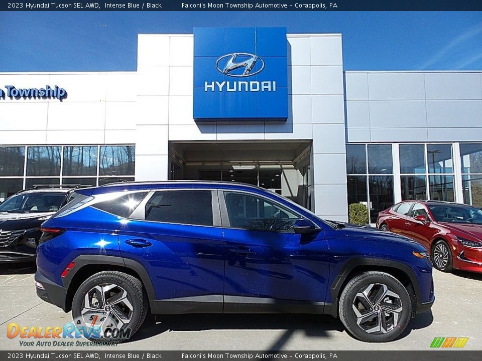 2023 Hyundai Tucson SEL AWD Intense Blue / Black Photo #1