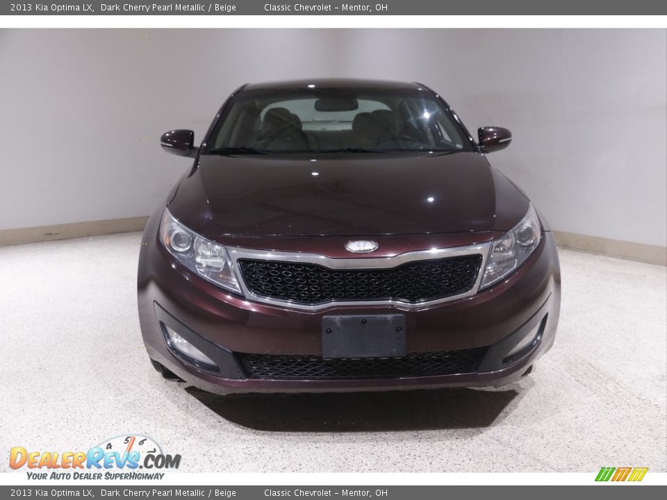 2013 Kia Optima LX Dark Cherry Pearl Metallic / Beige Photo #2