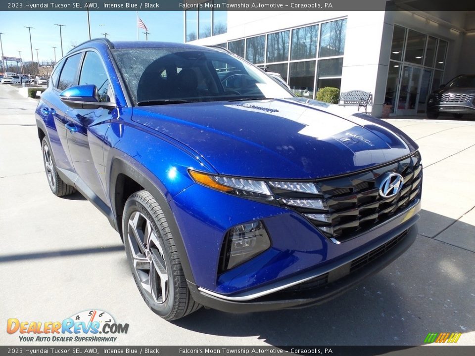 2023 Hyundai Tucson SEL AWD Intense Blue / Black Photo #9