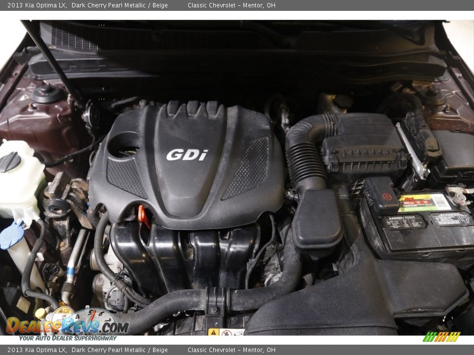 2013 Kia Optima LX Dark Cherry Pearl Metallic / Beige Photo #18
