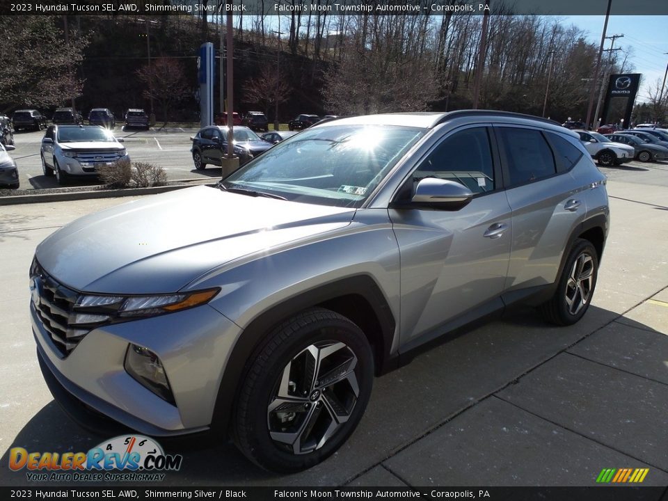 2023 Hyundai Tucson SEL AWD Shimmering Silver / Black Photo #7