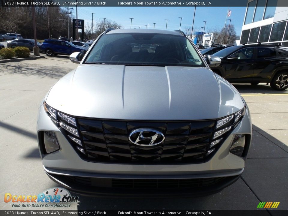 2023 Hyundai Tucson SEL AWD Shimmering Silver / Black Photo #8