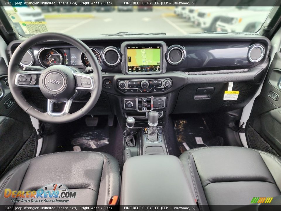 Front Seat of 2023 Jeep Wrangler Unlimited Sahara 4x4 Photo #9