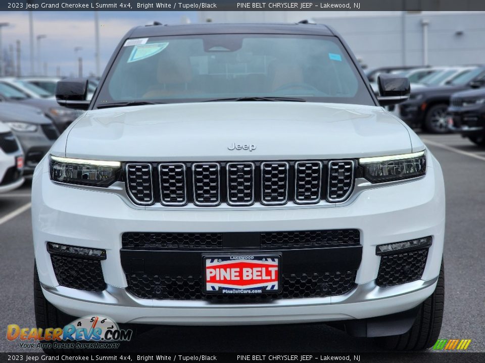 2023 Jeep Grand Cherokee L Summit 4x4 Bright White / Tupelo/Black Photo #2