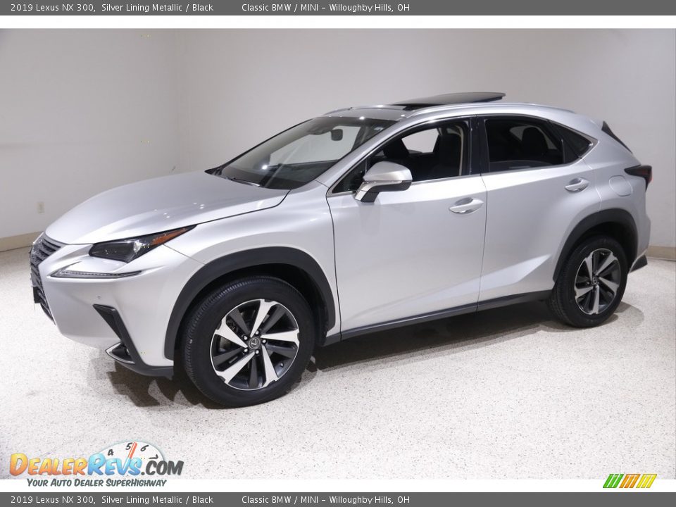 2019 Lexus NX 300 Silver Lining Metallic / Black Photo #3