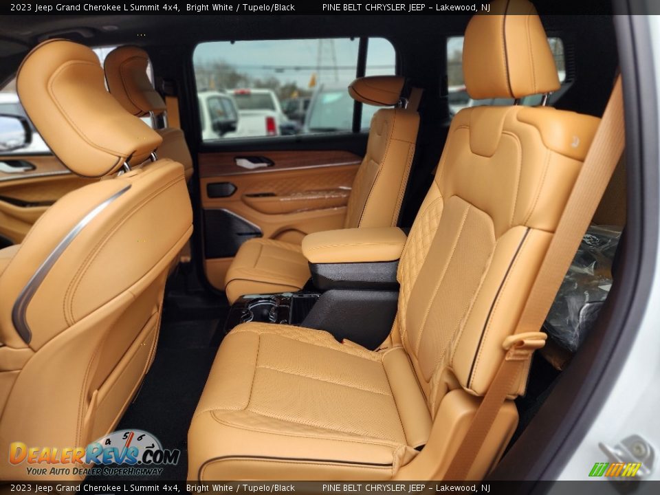 Rear Seat of 2023 Jeep Grand Cherokee L Summit 4x4 Photo #9