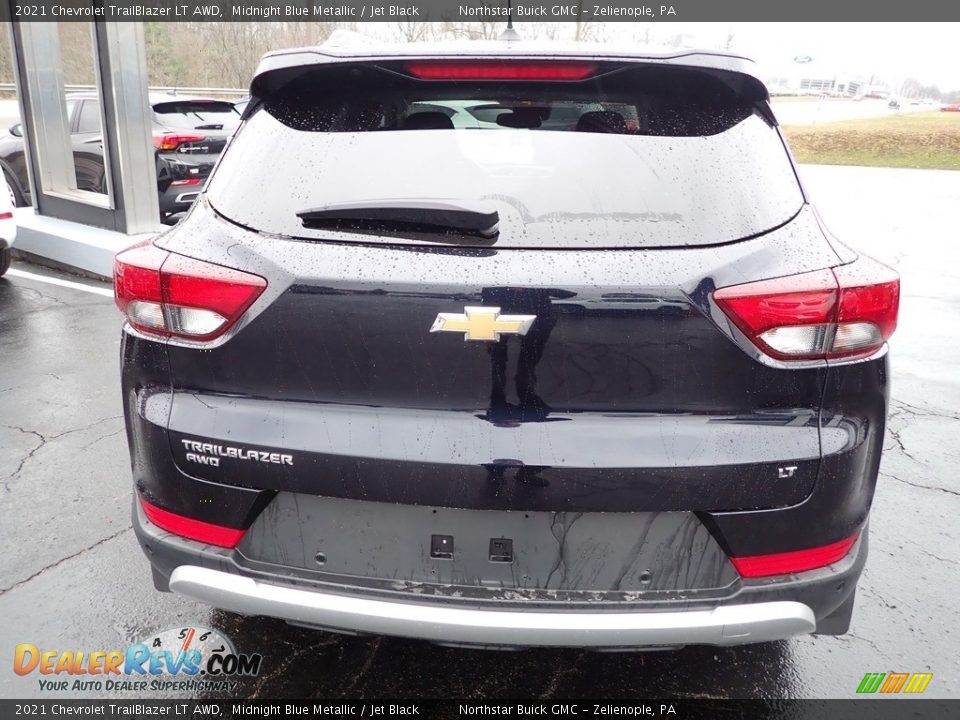 2021 Chevrolet TrailBlazer LT AWD Midnight Blue Metallic / Jet Black Photo #5