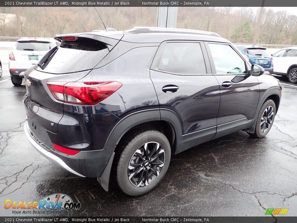 2021 Chevrolet TrailBlazer LT AWD Midnight Blue Metallic / Jet Black Photo #7