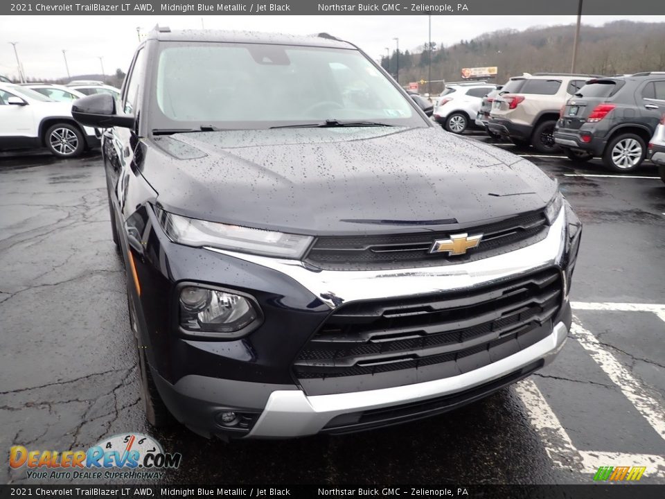 2021 Chevrolet Trailblazer LT AWD Midnight Blue Metallic / Jet Black Photo #10