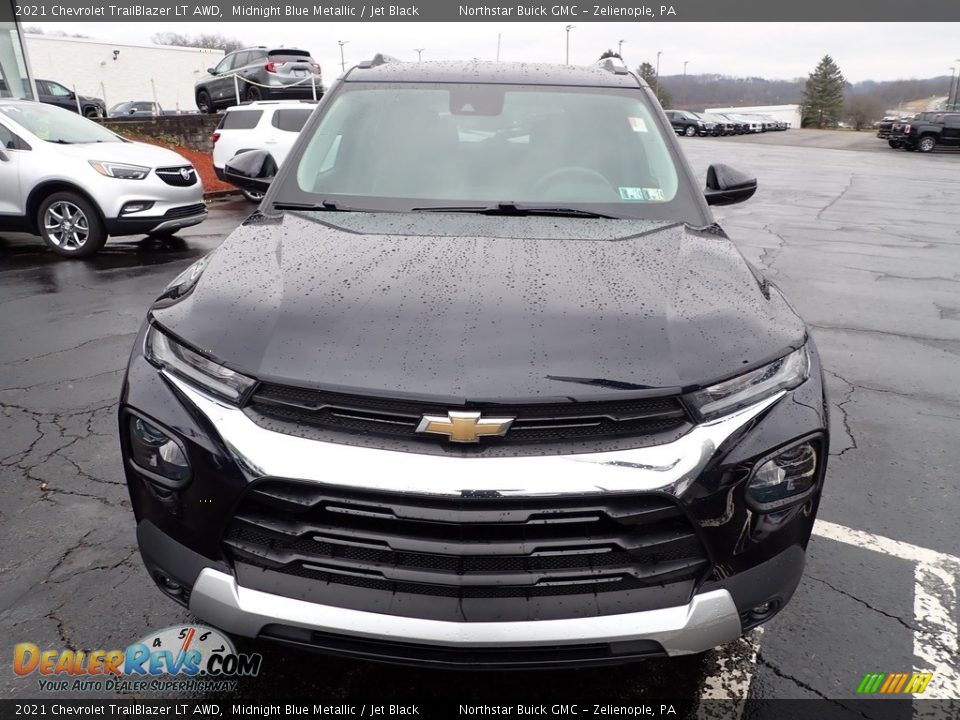 2021 Chevrolet Trailblazer LT AWD Midnight Blue Metallic / Jet Black Photo #11