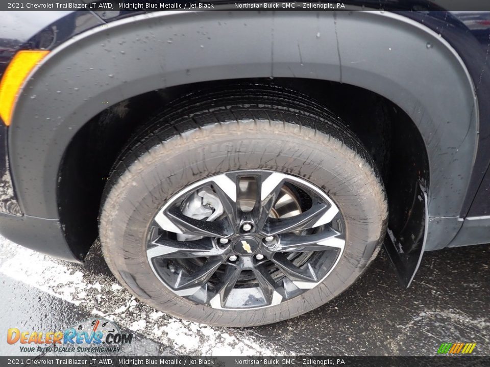 2021 Chevrolet Trailblazer LT AWD Midnight Blue Metallic / Jet Black Photo #13