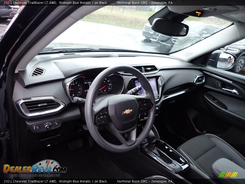 2021 Chevrolet Trailblazer LT AWD Midnight Blue Metallic / Jet Black Photo #18