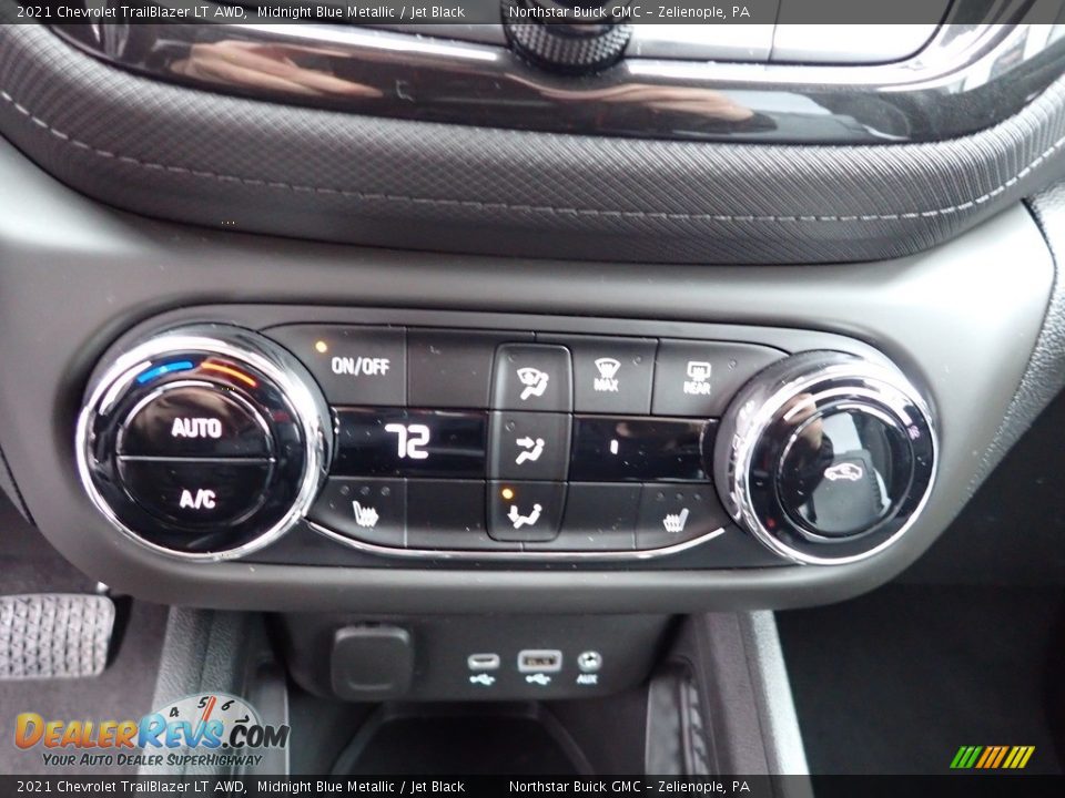 2021 Chevrolet TrailBlazer LT AWD Midnight Blue Metallic / Jet Black Photo #25