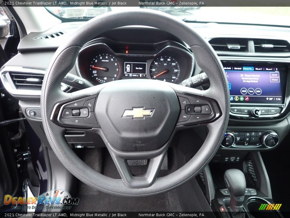 2021 Chevrolet TrailBlazer LT AWD Midnight Blue Metallic / Jet Black Photo #27