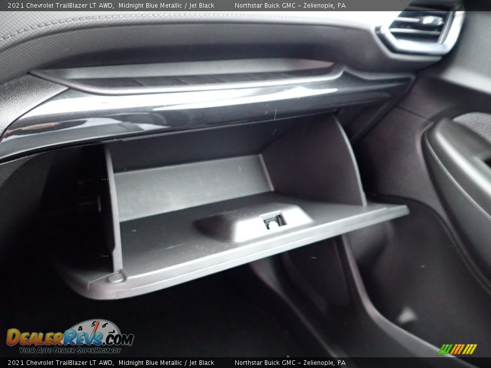 2021 Chevrolet TrailBlazer LT AWD Midnight Blue Metallic / Jet Black Photo #28