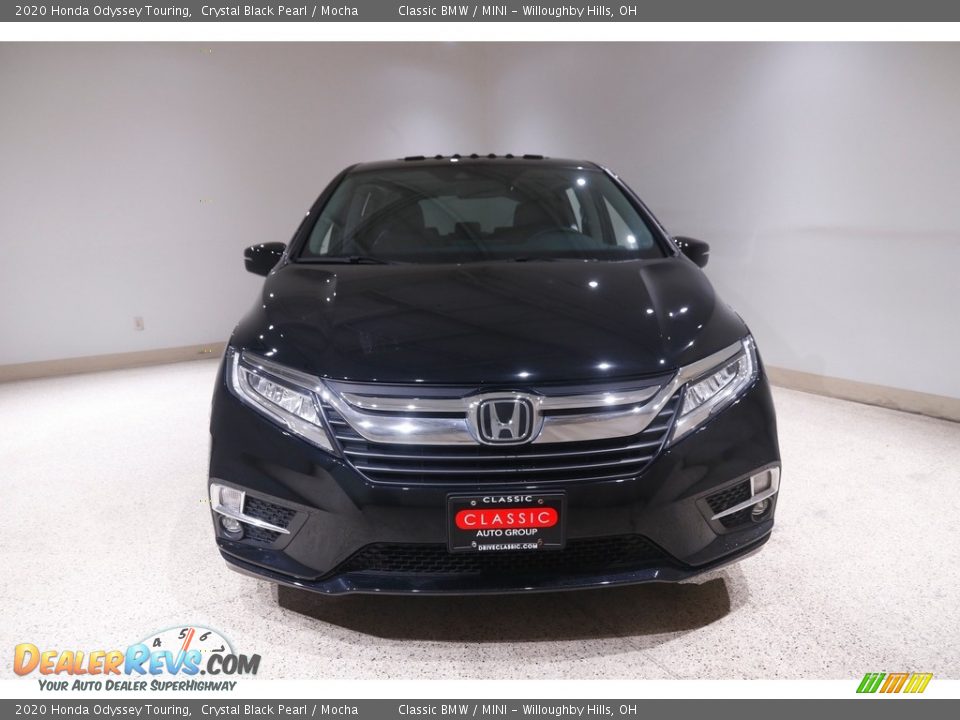 2020 Honda Odyssey Touring Crystal Black Pearl / Mocha Photo #2