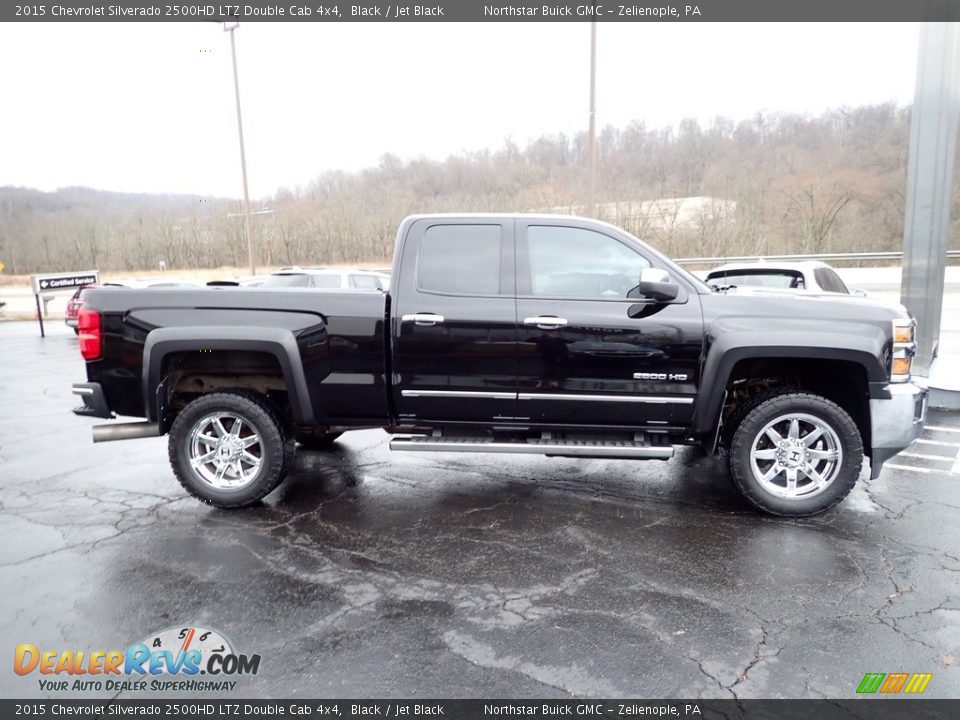 Black 2015 Chevrolet Silverado 2500HD LTZ Double Cab 4x4 Photo #8
