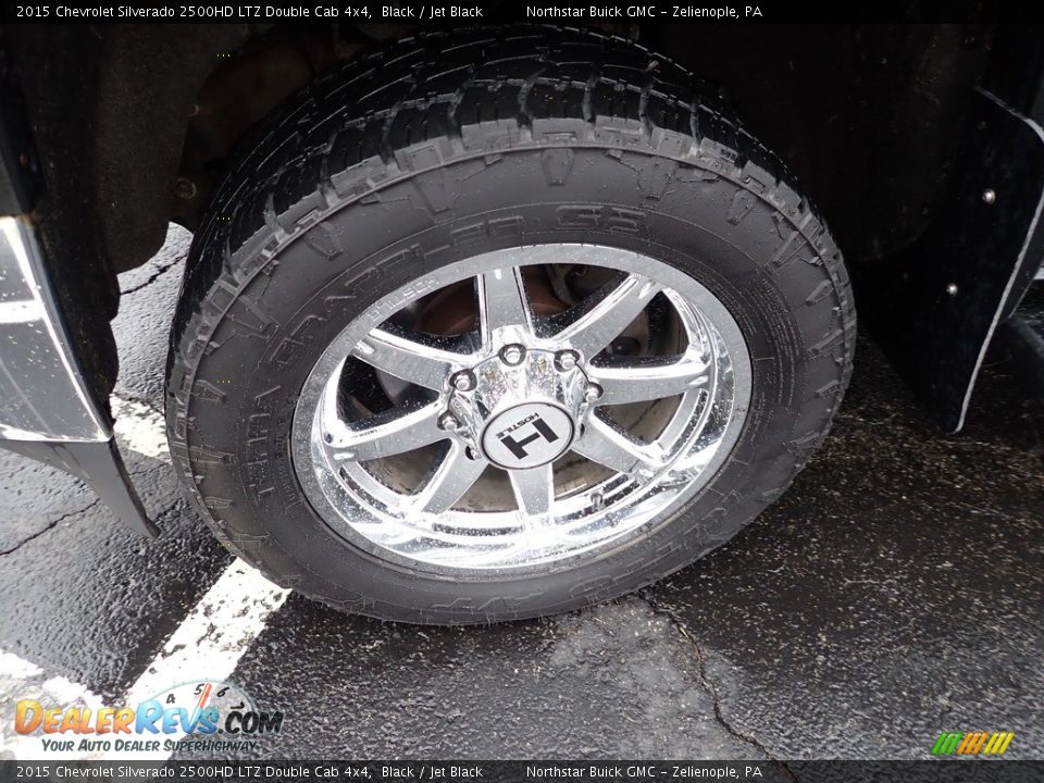 Custom Wheels of 2015 Chevrolet Silverado 2500HD LTZ Double Cab 4x4 Photo #13
