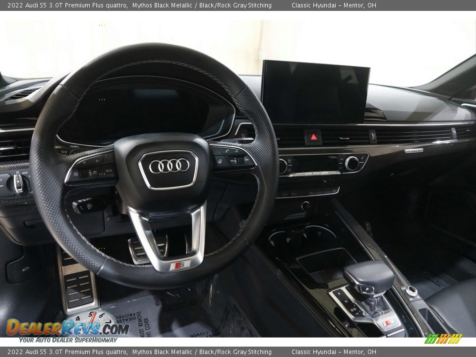 Dashboard of 2022 Audi S5 3.0T Premium Plus quattro Photo #6
