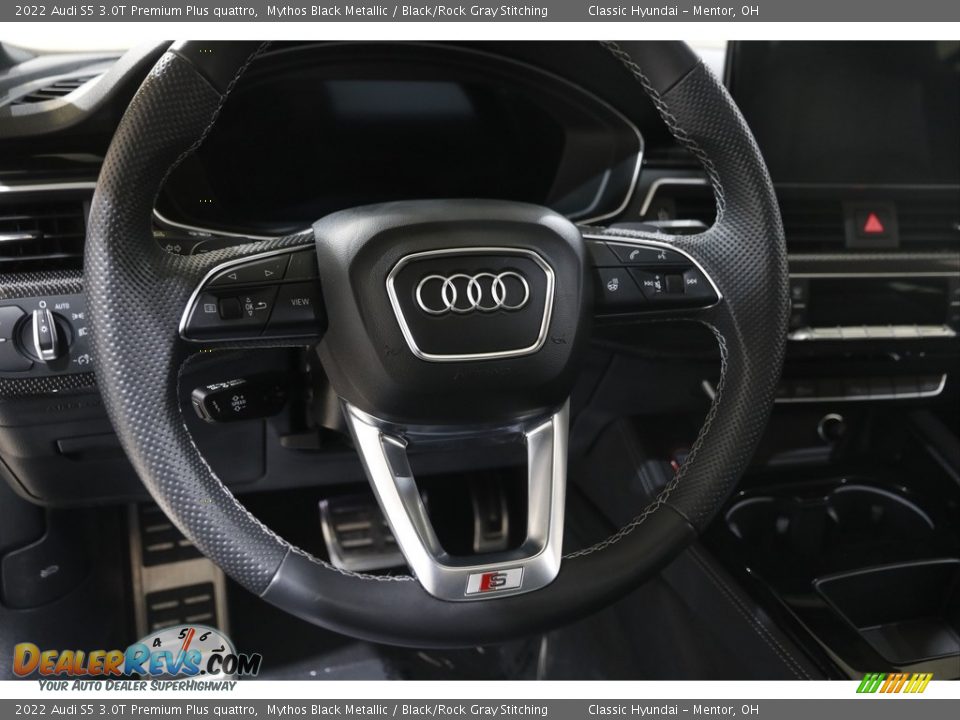2022 Audi S5 3.0T Premium Plus quattro Steering Wheel Photo #7