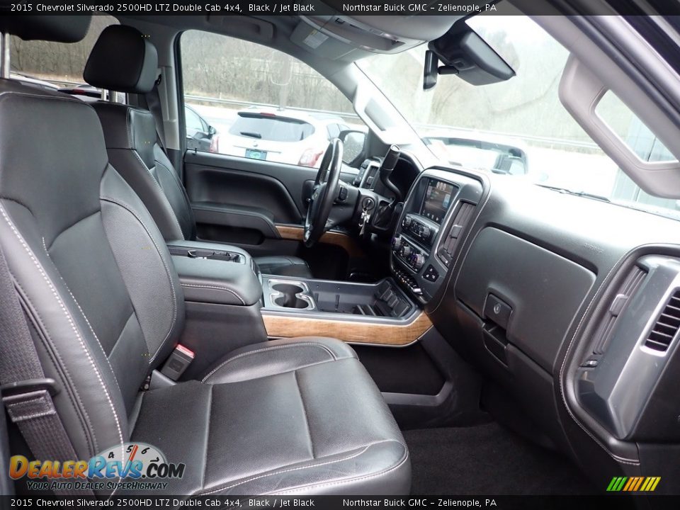 Front Seat of 2015 Chevrolet Silverado 2500HD LTZ Double Cab 4x4 Photo #15