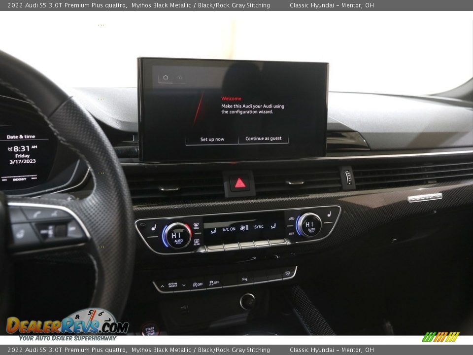 Controls of 2022 Audi S5 3.0T Premium Plus quattro Photo #9
