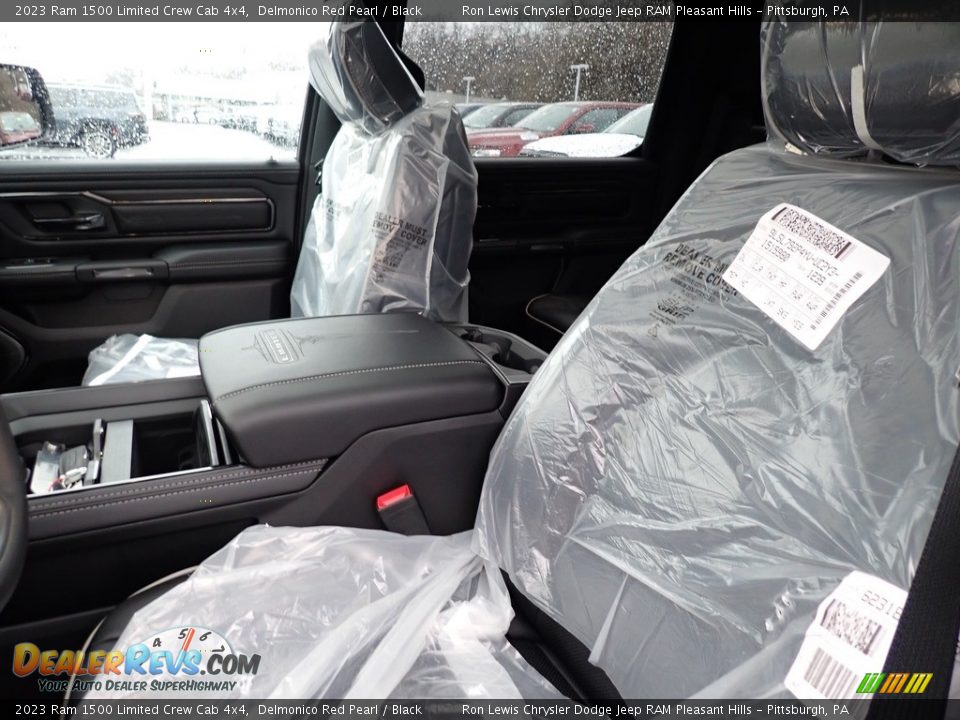 2023 Ram 1500 Limited Crew Cab 4x4 Delmonico Red Pearl / Black Photo #11