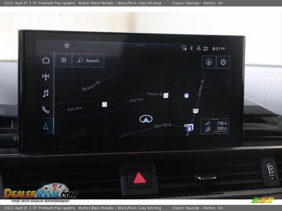 Navigation of 2022 Audi S5 3.0T Premium Plus quattro Photo #12