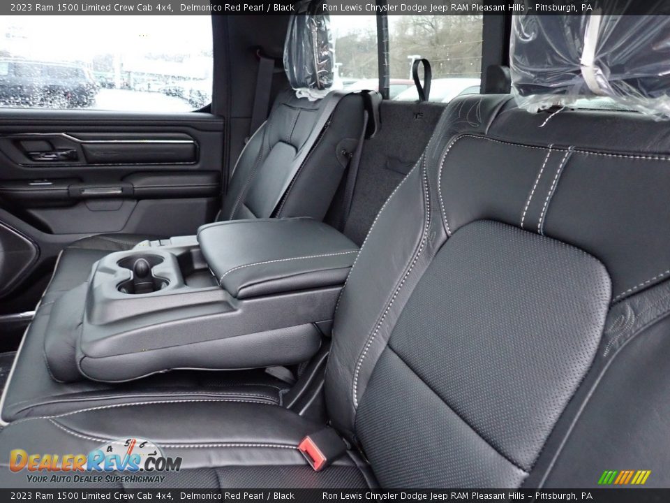 2023 Ram 1500 Limited Crew Cab 4x4 Delmonico Red Pearl / Black Photo #12