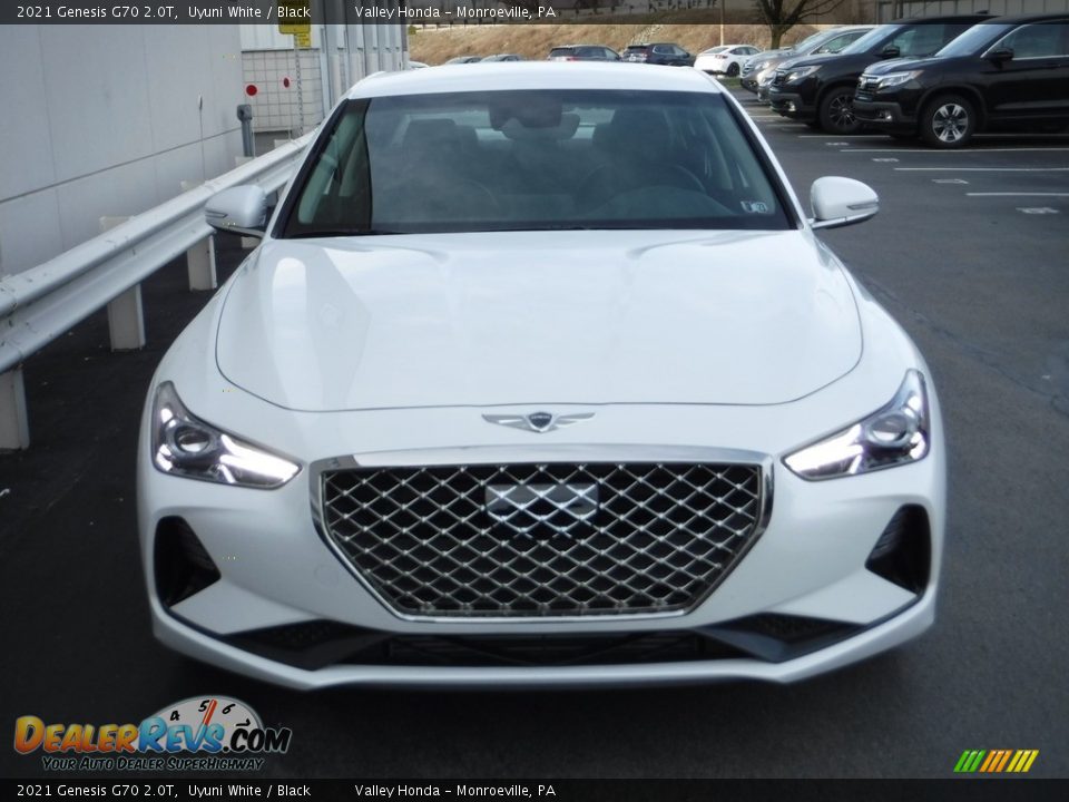 2021 Genesis G70 2.0T Uyuni White / Black Photo #4