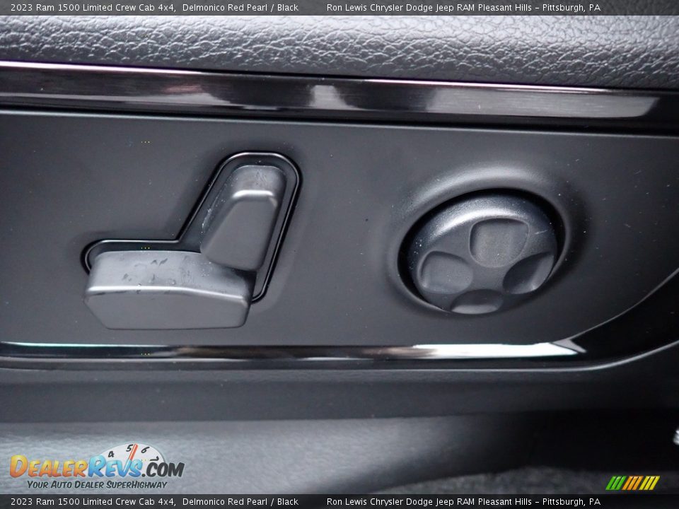 2023 Ram 1500 Limited Crew Cab 4x4 Delmonico Red Pearl / Black Photo #16