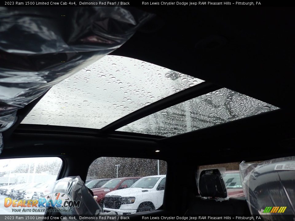 Sunroof of 2023 Ram 1500 Limited Crew Cab 4x4 Photo #17