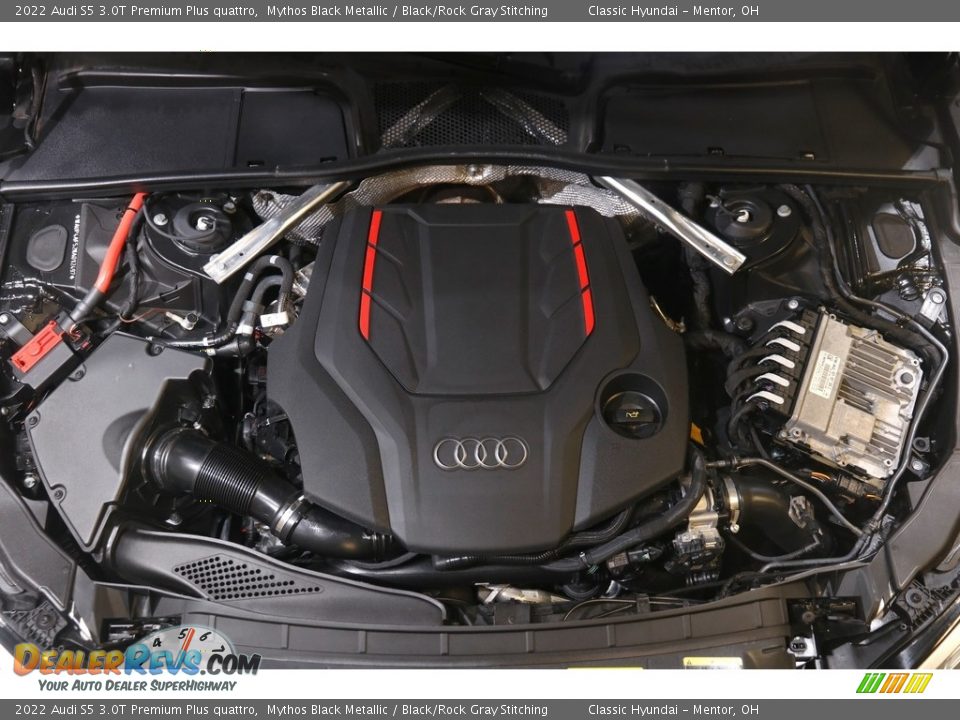 2022 Audi S5 3.0T Premium Plus quattro 3.0 Liter Turbocharged TFSI DOHC 24-Valve VVT V6 Engine Photo #20