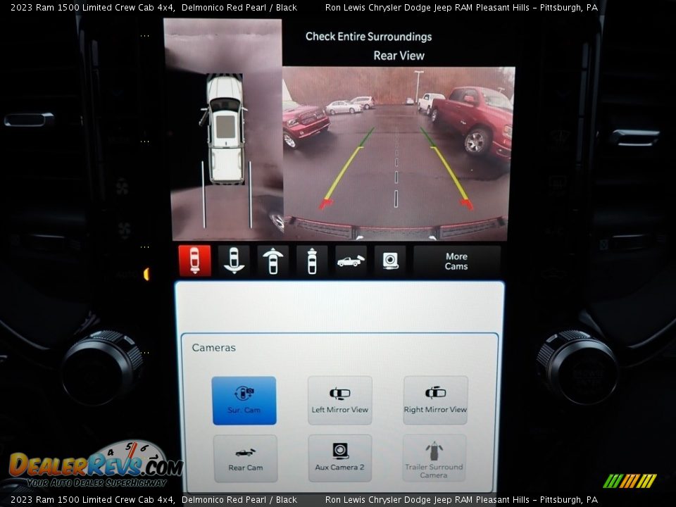 2023 Ram 1500 Limited Crew Cab 4x4 Delmonico Red Pearl / Black Photo #19