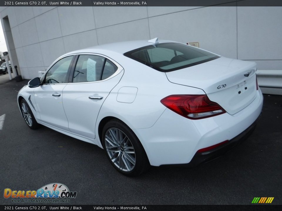 2021 Genesis G70 2.0T Uyuni White / Black Photo #10