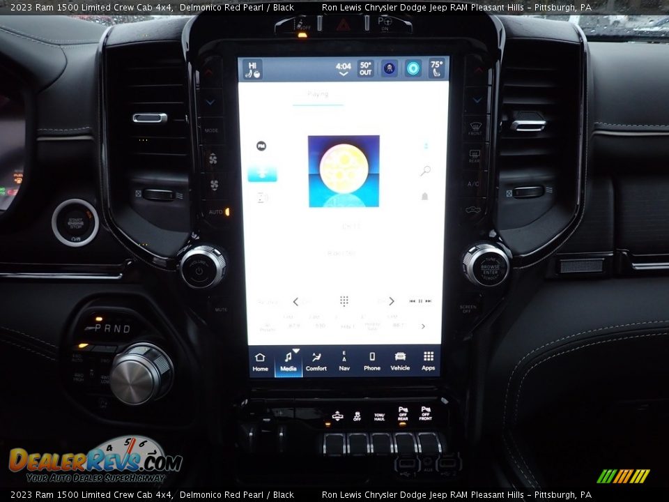 2023 Ram 1500 Limited Crew Cab 4x4 Delmonico Red Pearl / Black Photo #20