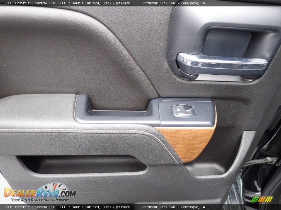 Door Panel of 2015 Chevrolet Silverado 2500HD LTZ Double Cab 4x4 Photo #29
