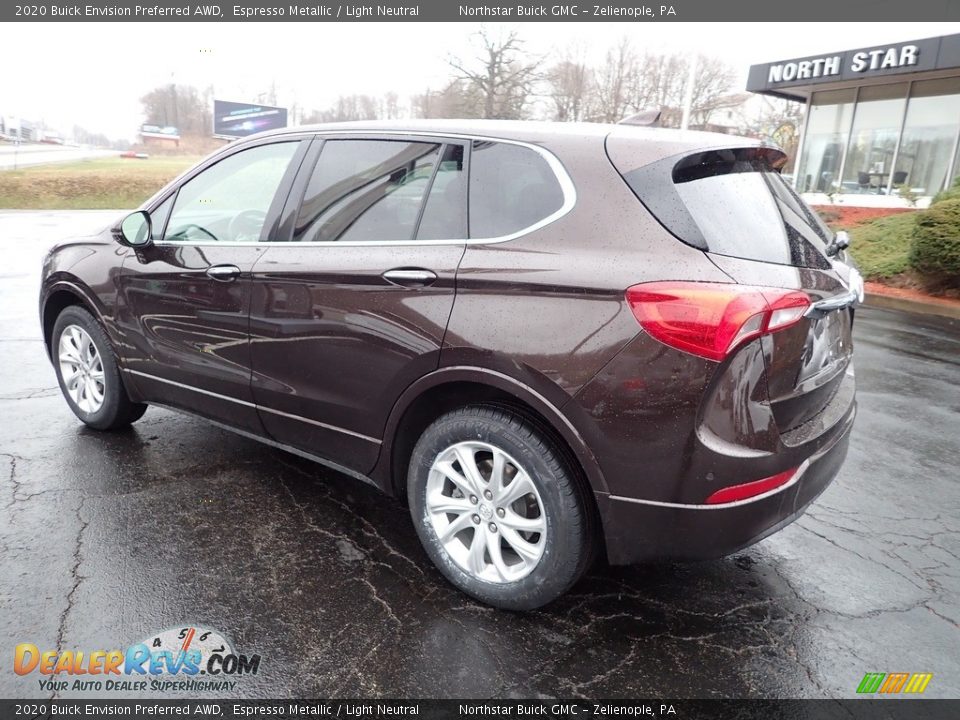 2020 Buick Envision Preferred AWD Espresso Metallic / Light Neutral Photo #3