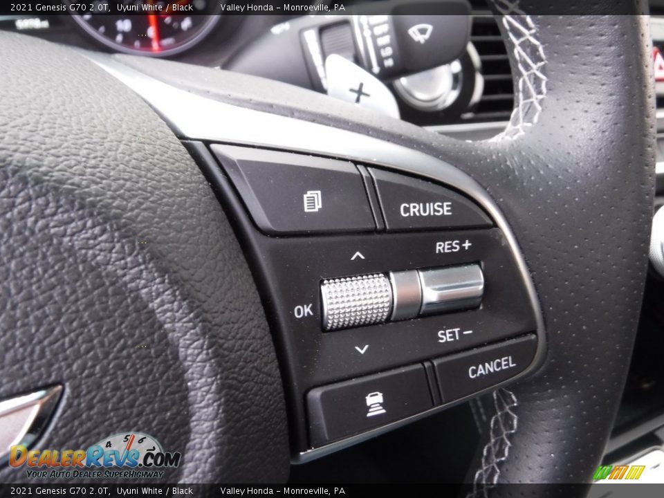 2021 Genesis G70 2.0T Steering Wheel Photo #24