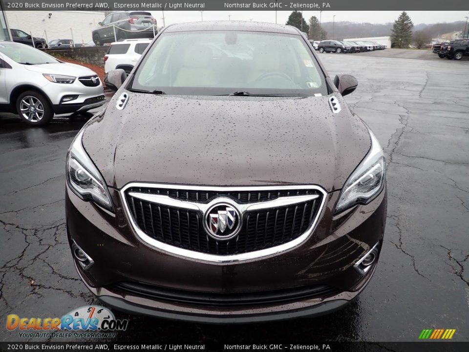 2020 Buick Envision Preferred AWD Espresso Metallic / Light Neutral Photo #11