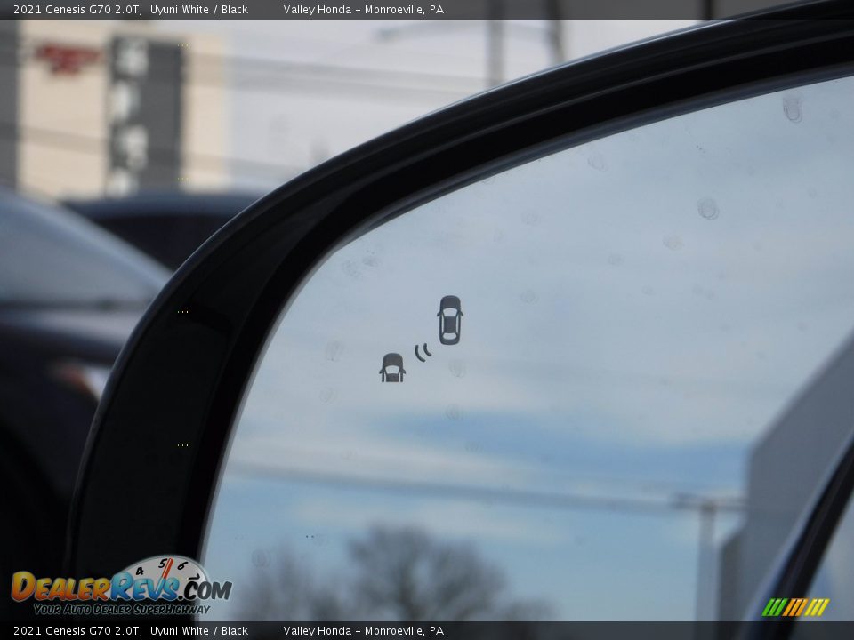 2021 Genesis G70 2.0T Uyuni White / Black Photo #26