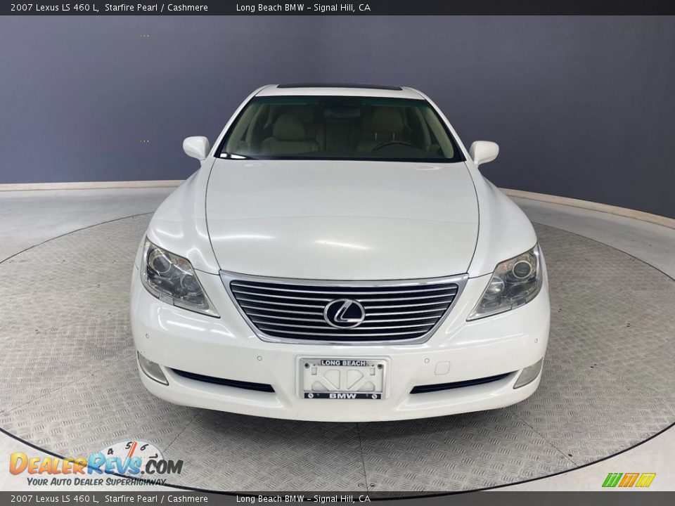 2007 Lexus LS 460 L Starfire Pearl / Cashmere Photo #2