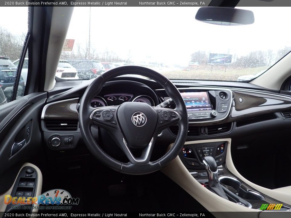 2020 Buick Envision Preferred AWD Espresso Metallic / Light Neutral Photo #19