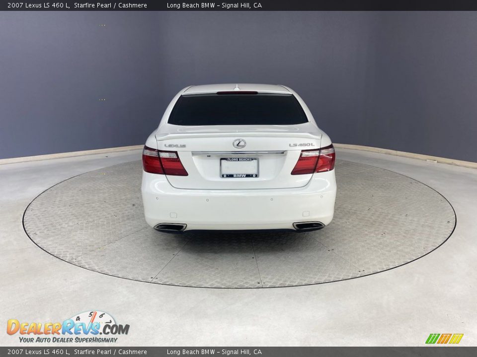 2007 Lexus LS 460 L Starfire Pearl / Cashmere Photo #4